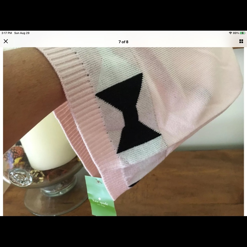 Kate Spade pink beanie knit hat NWT - Picture 4 of 8